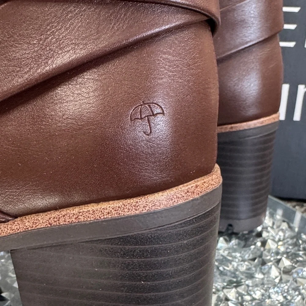 Naturalizer Dark Brown Ankle Booties